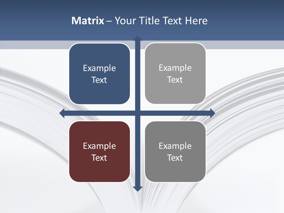 Background School Novel PowerPoint Template