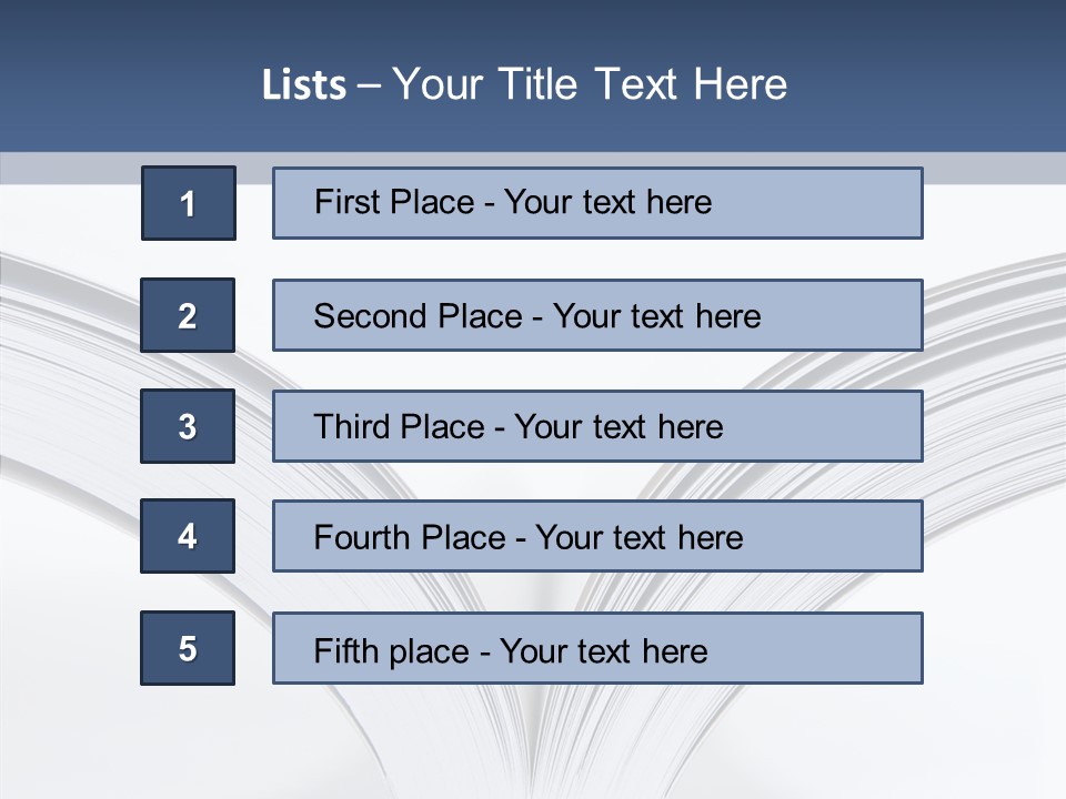 Background School Novel PowerPoint Template