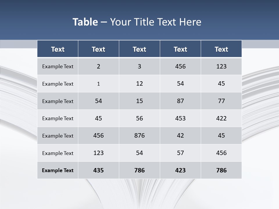 Background School Novel PowerPoint Template