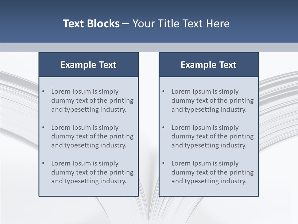 Background School Novel PowerPoint Template