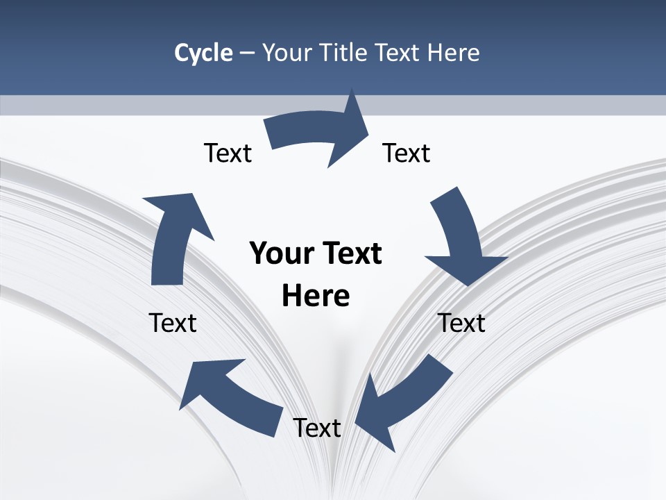 Background School Novel PowerPoint Template
