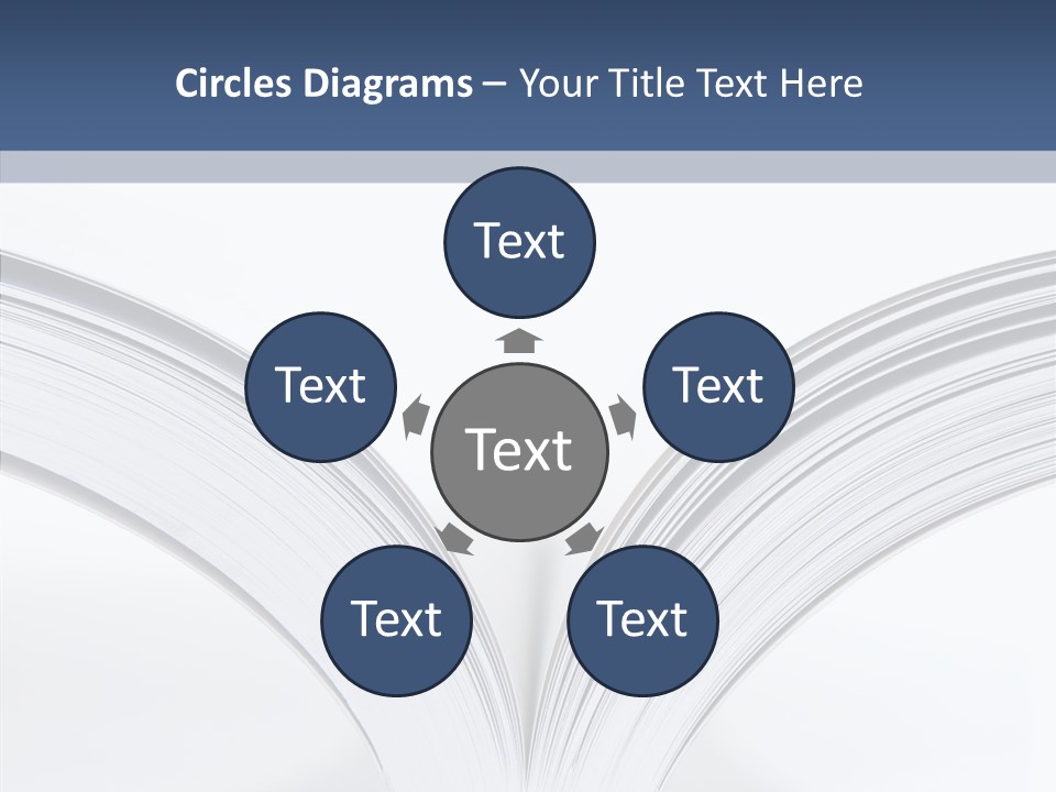 Background School Novel PowerPoint Template