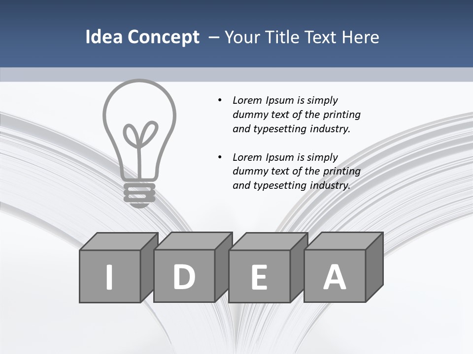 Background School Novel PowerPoint Template