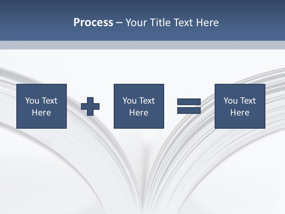 Background School Novel PowerPoint Template