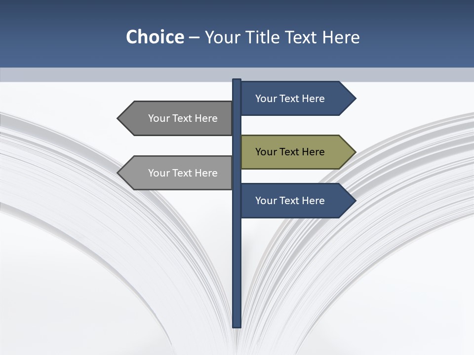 Background School Novel PowerPoint Template