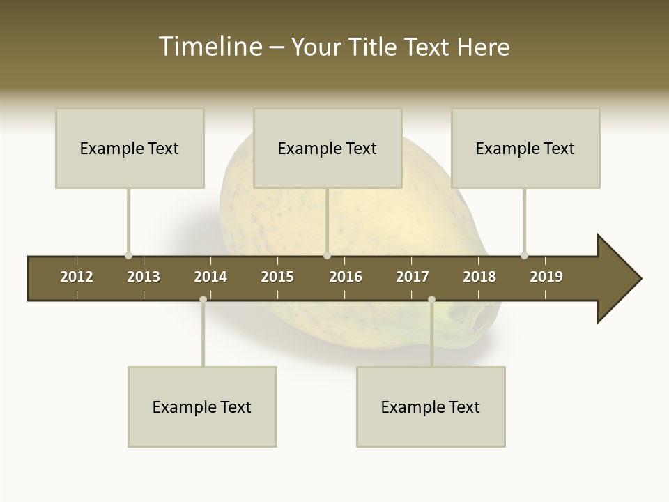 Nutrition Bright Yellow PowerPoint Template