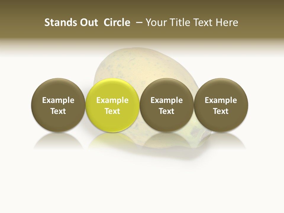 Nutrition Bright Yellow PowerPoint Template