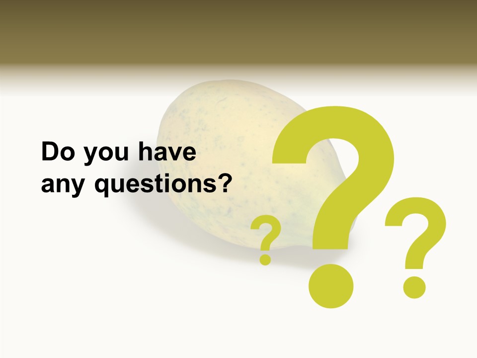 Nutrition Bright Yellow PowerPoint Template