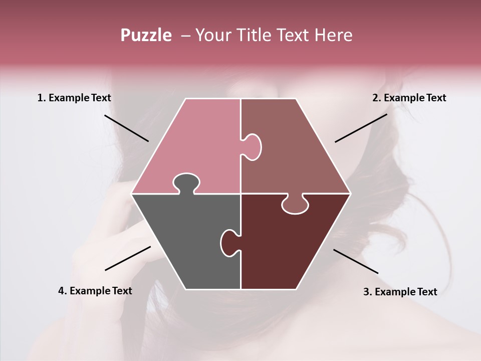 Portrait Skin Beautiful PowerPoint Template