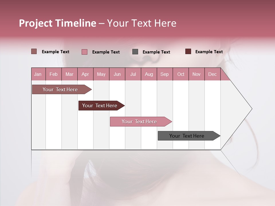 Portrait Skin Beautiful PowerPoint Template