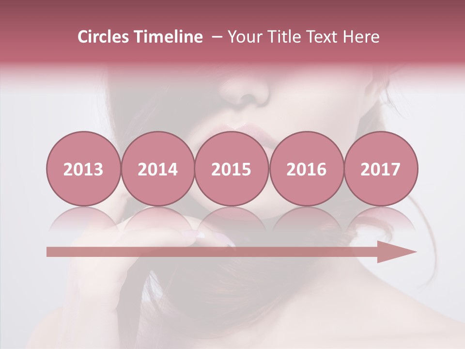 Portrait Skin Beautiful PowerPoint Template