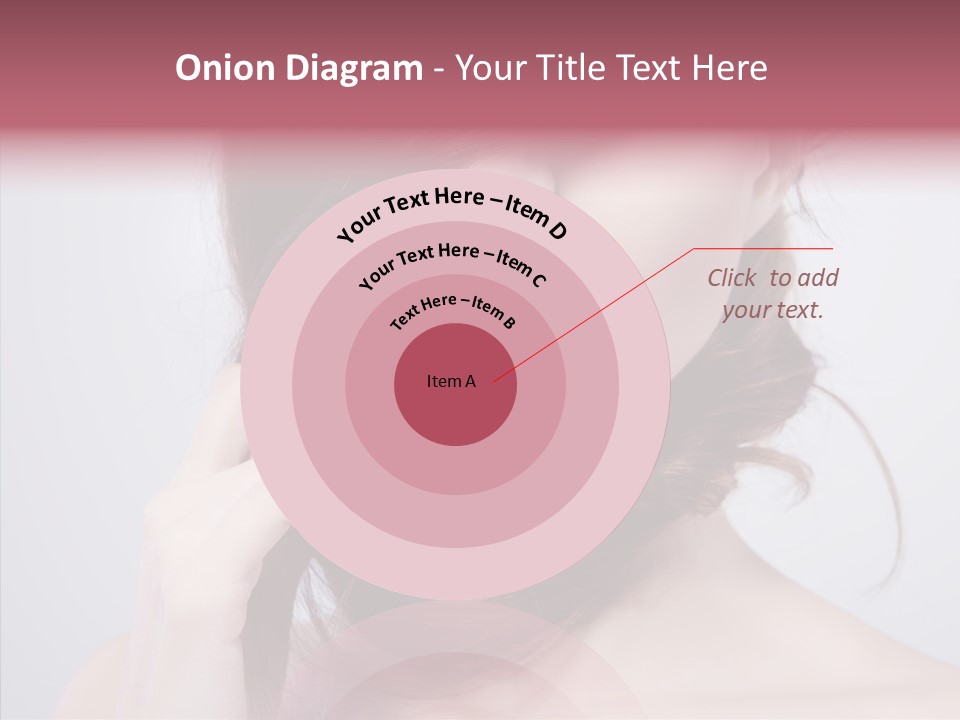 Portrait Skin Beautiful PowerPoint Template