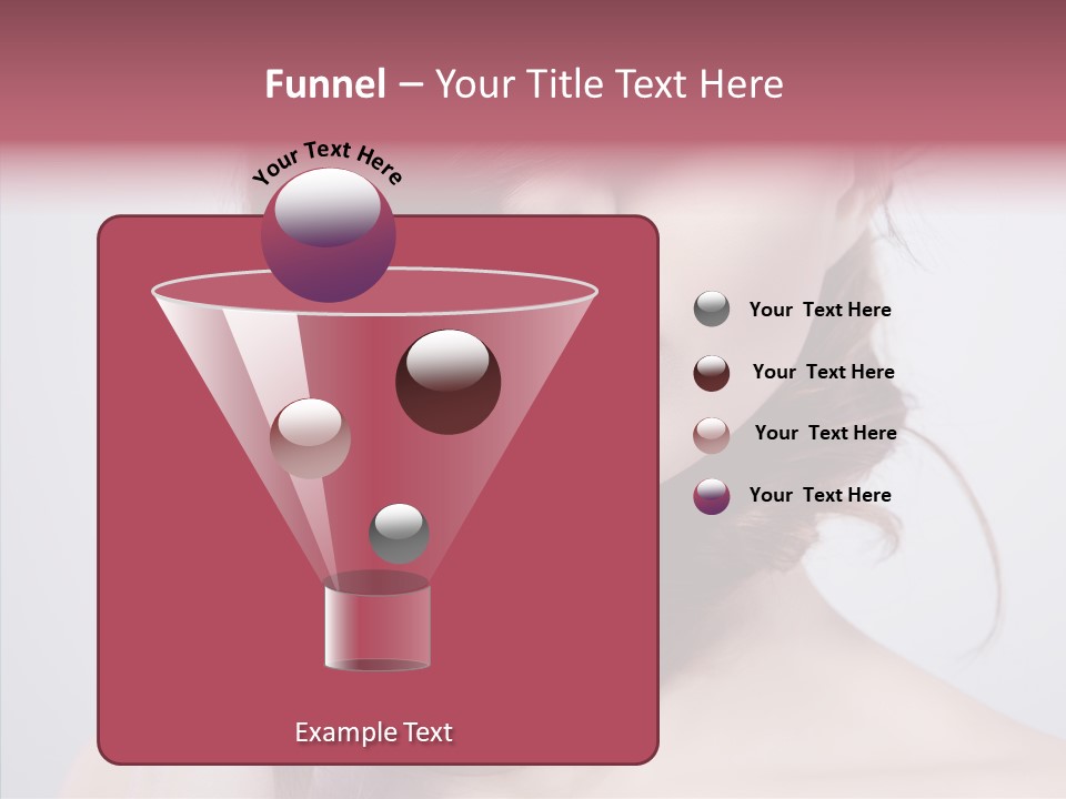 Portrait Skin Beautiful PowerPoint Template