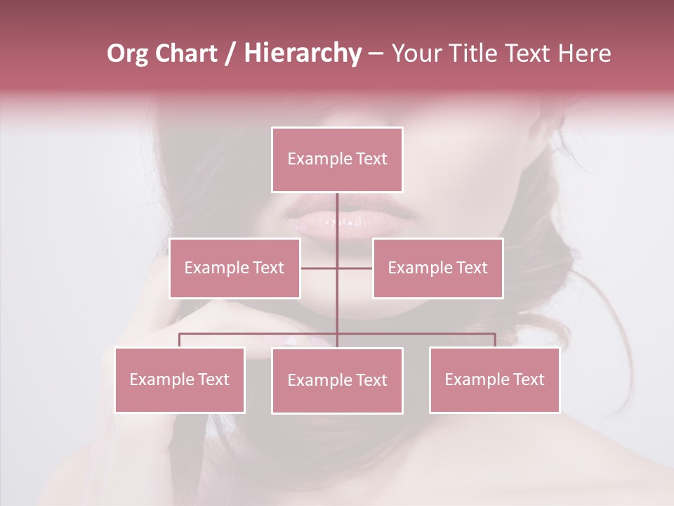 Portrait Skin Beautiful PowerPoint Template