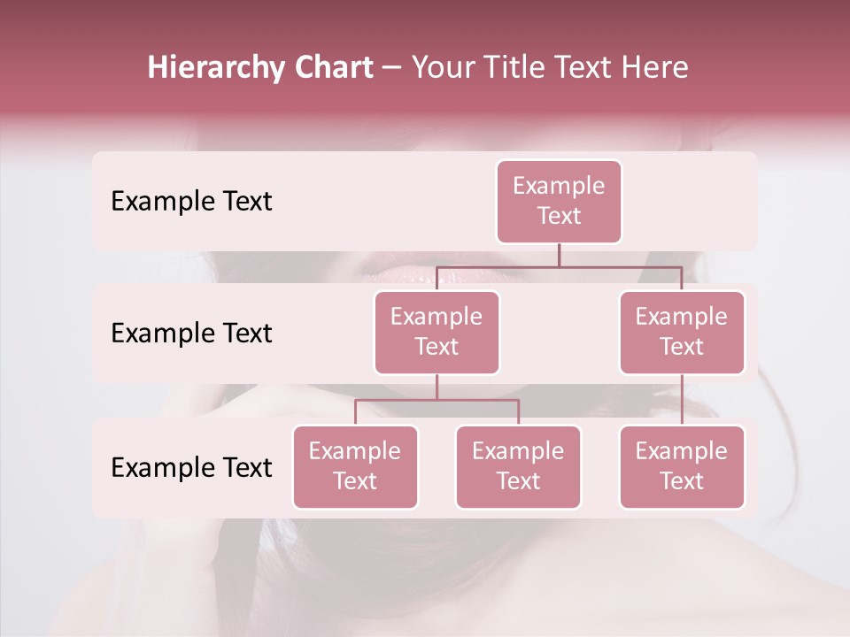 Portrait Skin Beautiful PowerPoint Template