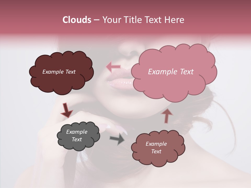 Portrait Skin Beautiful PowerPoint Template