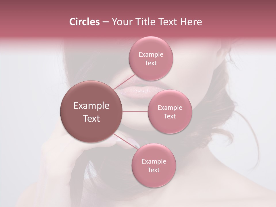 Portrait Skin Beautiful PowerPoint Template