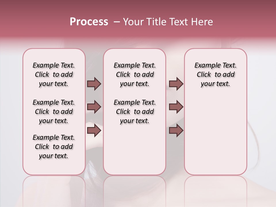 Portrait Skin Beautiful PowerPoint Template
