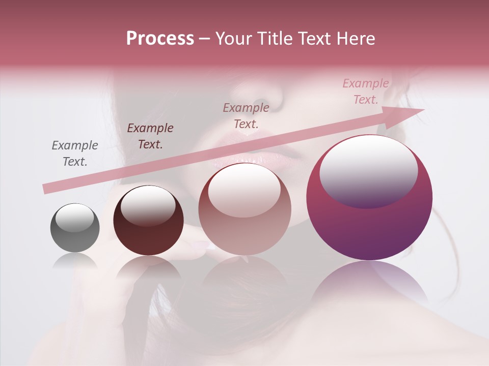 Portrait Skin Beautiful PowerPoint Template