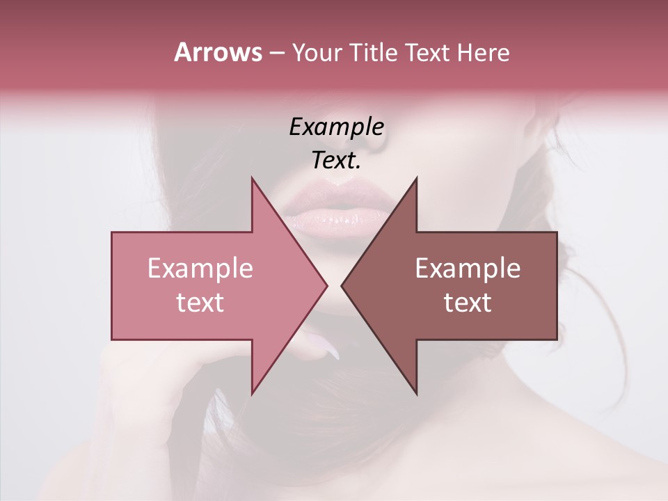 Portrait Skin Beautiful PowerPoint Template