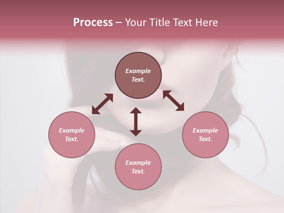 Portrait Skin Beautiful PowerPoint Template