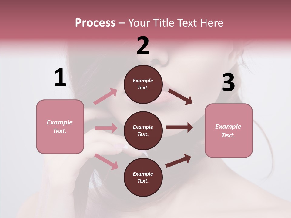 Portrait Skin Beautiful PowerPoint Template