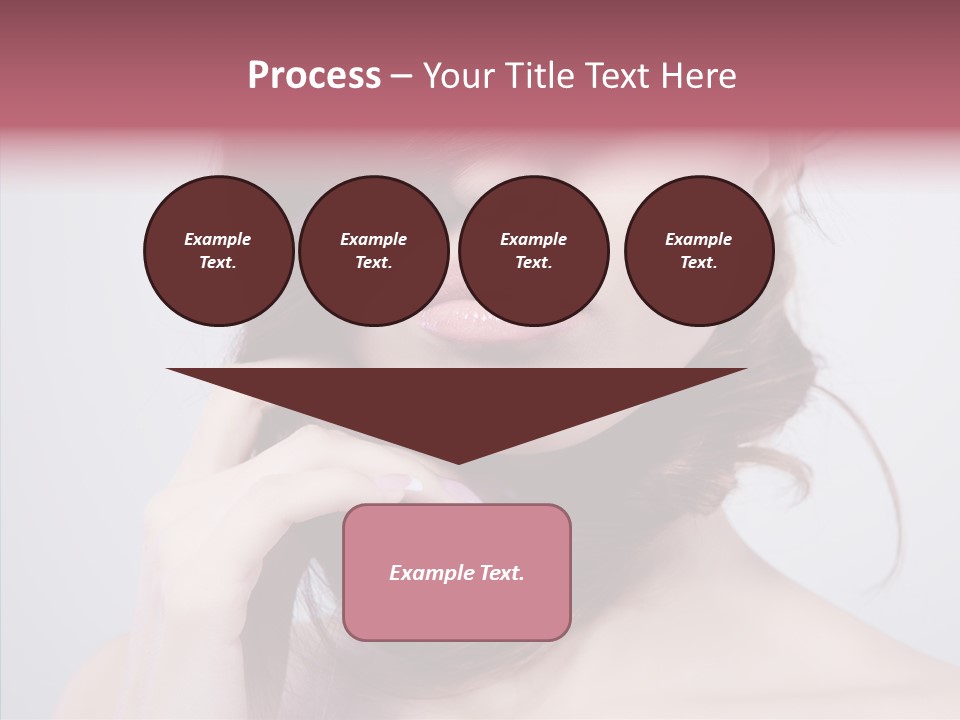 Portrait Skin Beautiful PowerPoint Template