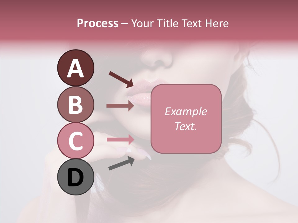 Portrait Skin Beautiful PowerPoint Template