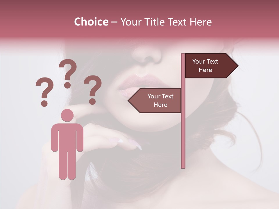 Portrait Skin Beautiful PowerPoint Template