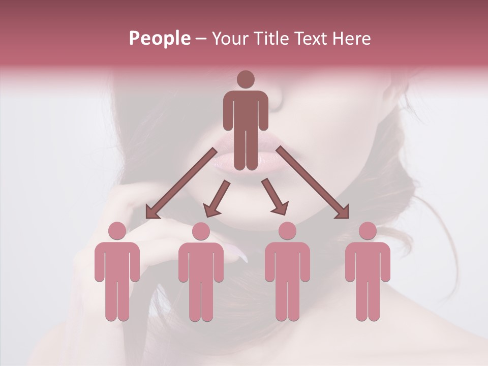 Portrait Skin Beautiful PowerPoint Template