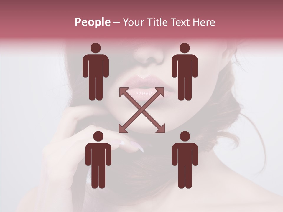 Portrait Skin Beautiful PowerPoint Template