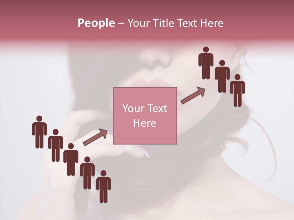 Portrait Skin Beautiful PowerPoint Template