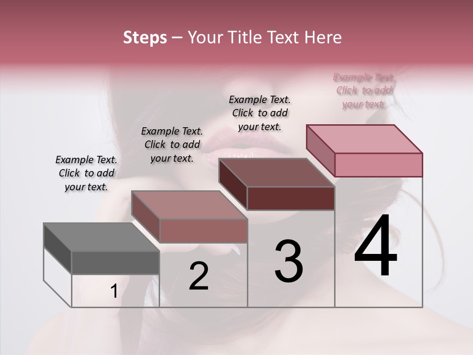 Portrait Skin Beautiful PowerPoint Template