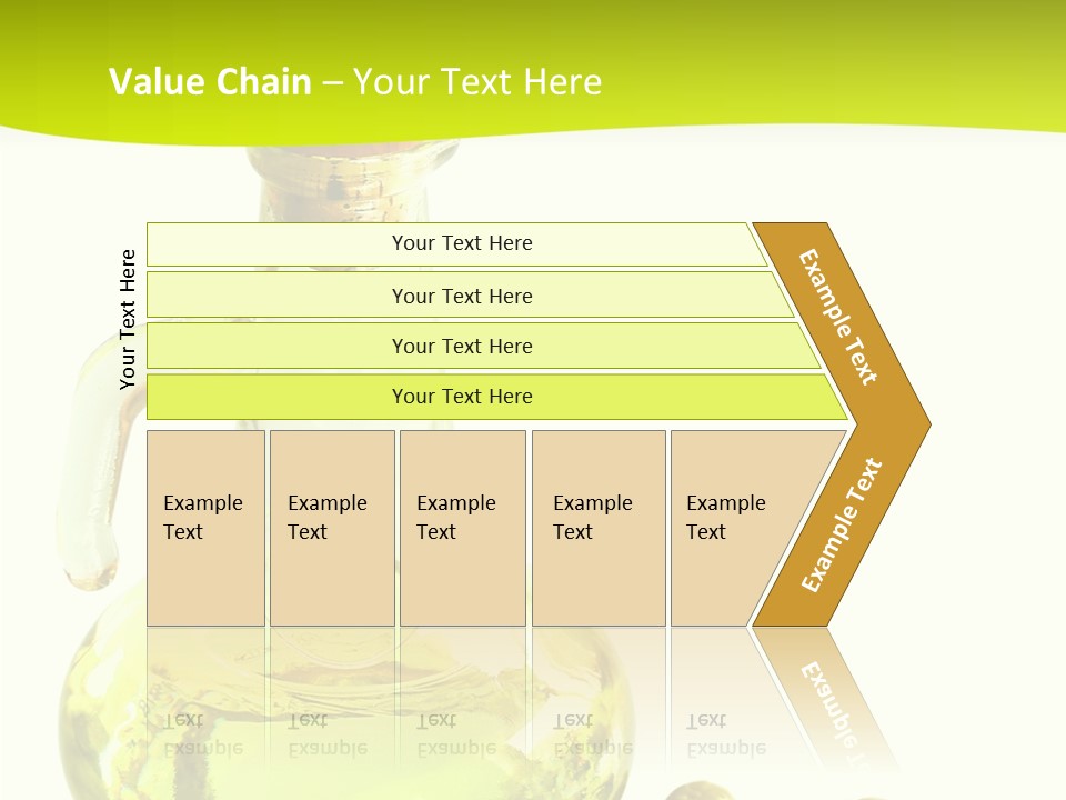 Mediterranean Elegant Bottle PowerPoint Template