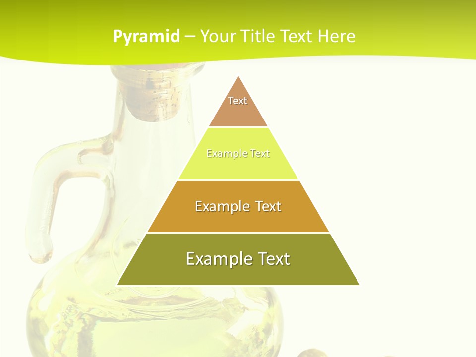 Mediterranean Elegant Bottle PowerPoint Template