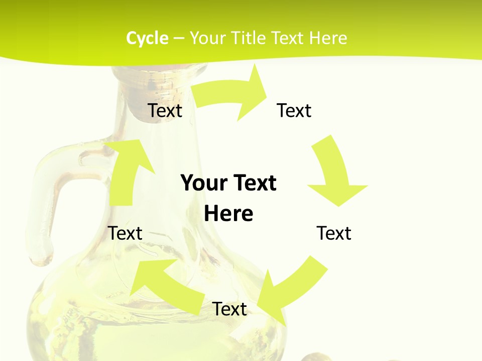 Mediterranean Elegant Bottle PowerPoint Template