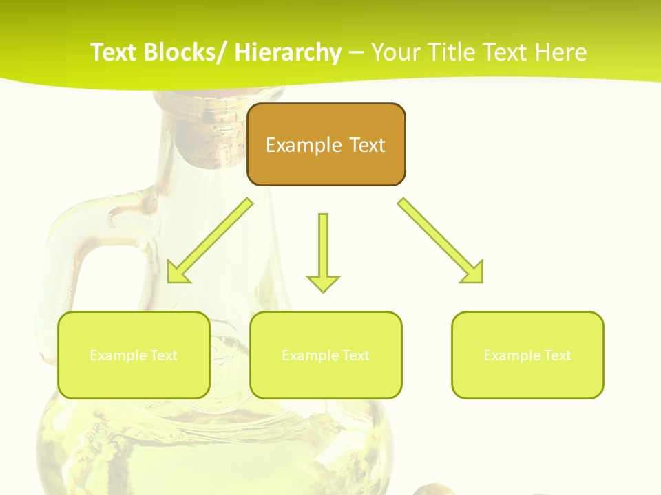 Mediterranean Elegant Bottle PowerPoint Template