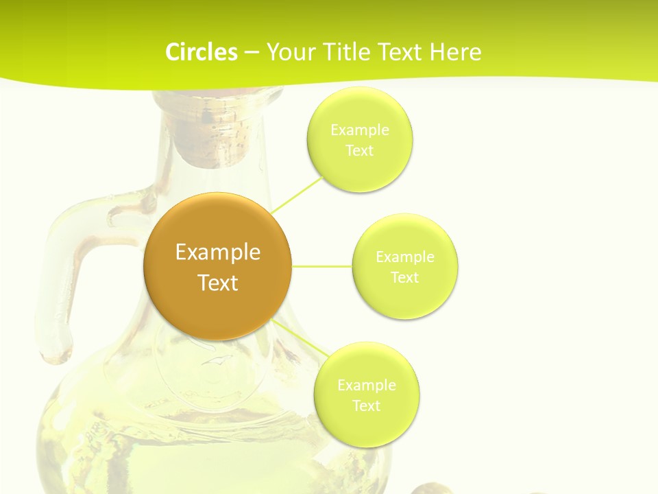 Mediterranean Elegant Bottle PowerPoint Template