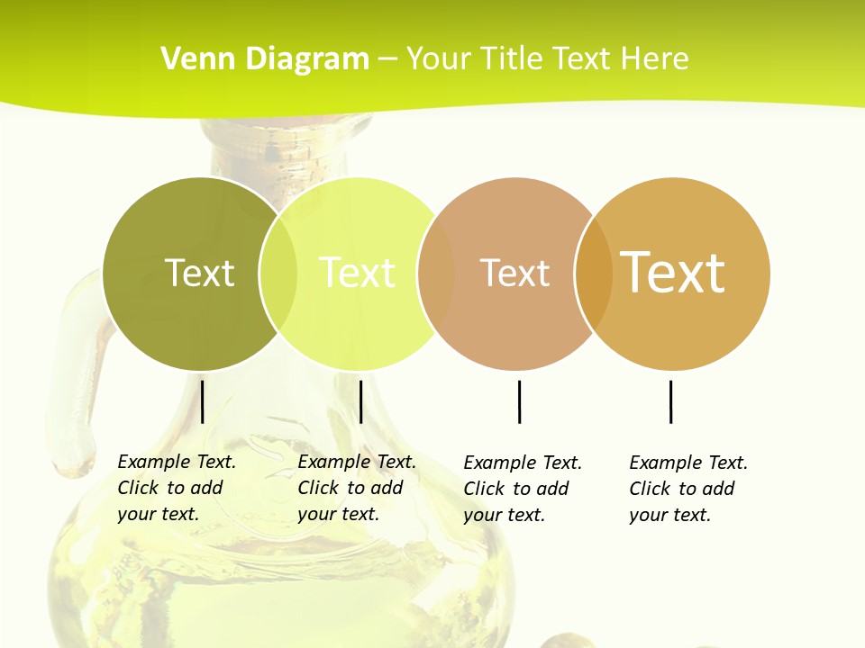 Mediterranean Elegant Bottle PowerPoint Template