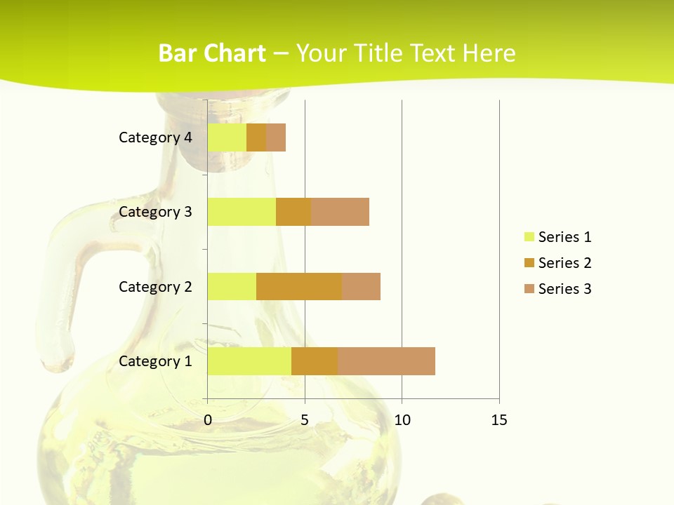 Mediterranean Elegant Bottle PowerPoint Template