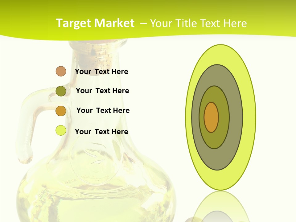 Mediterranean Elegant Bottle PowerPoint Template