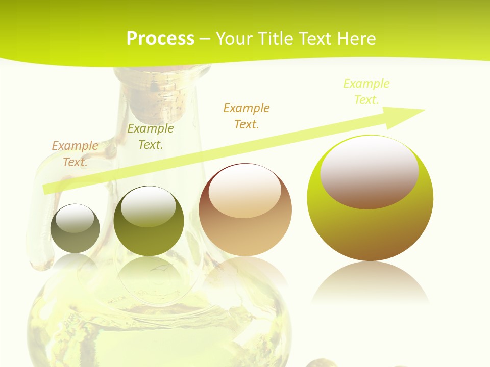 Mediterranean Elegant Bottle PowerPoint Template