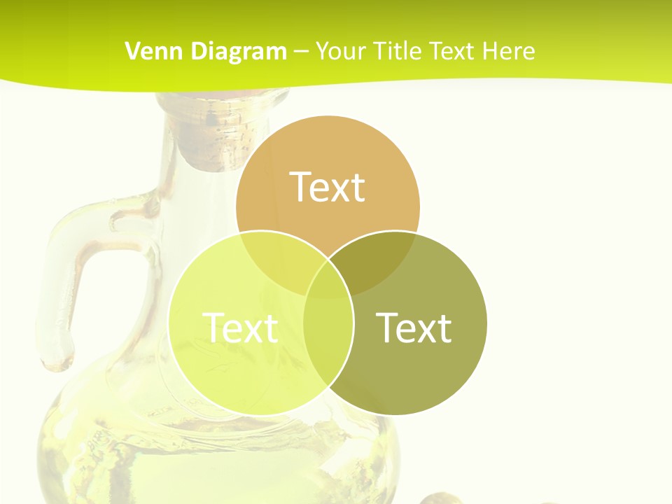 Mediterranean Elegant Bottle PowerPoint Template