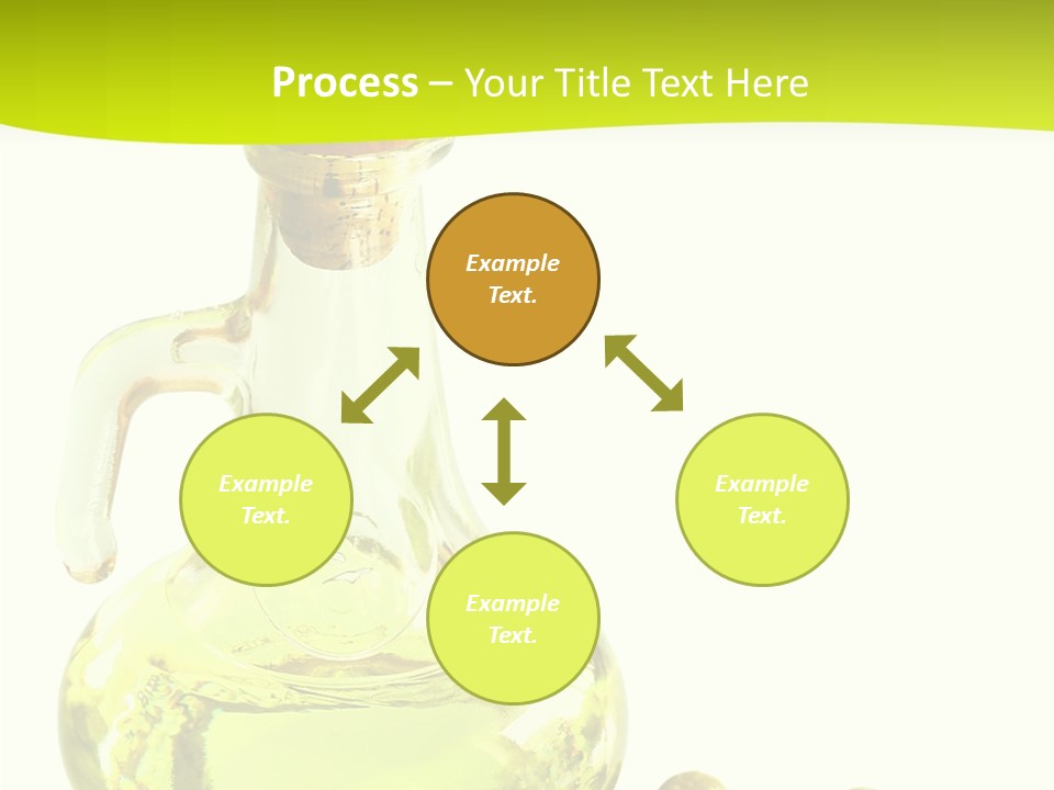 Mediterranean Elegant Bottle PowerPoint Template