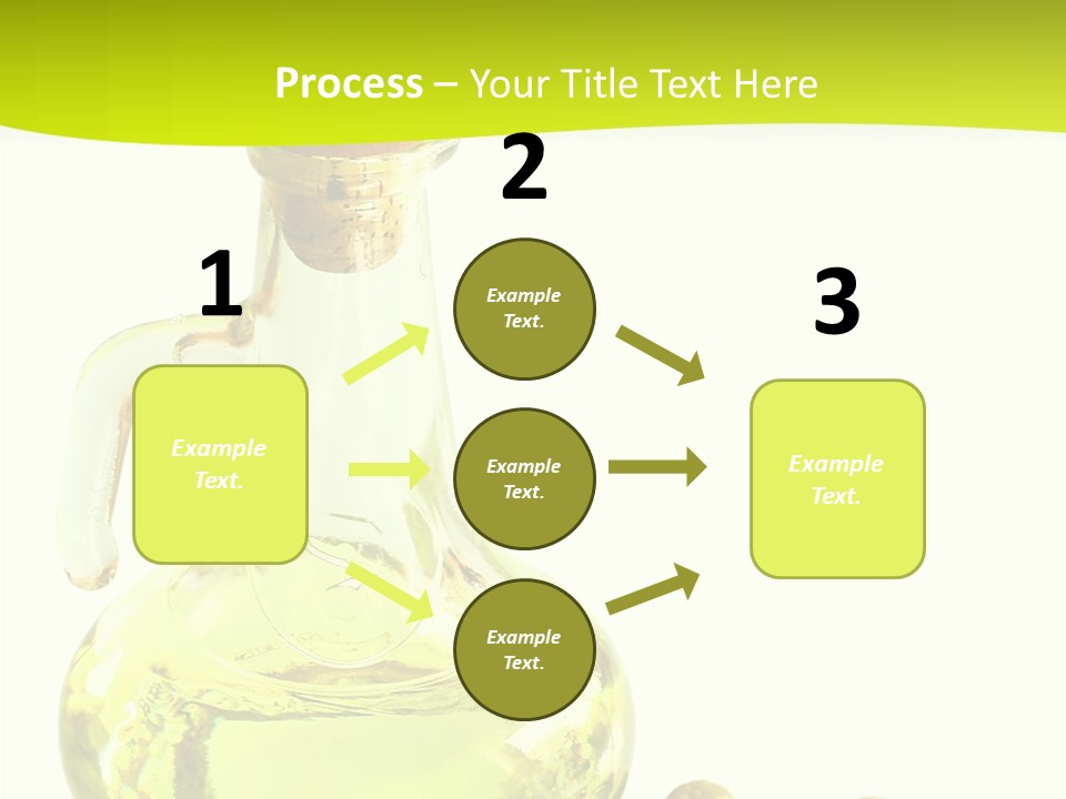 Mediterranean Elegant Bottle PowerPoint Template