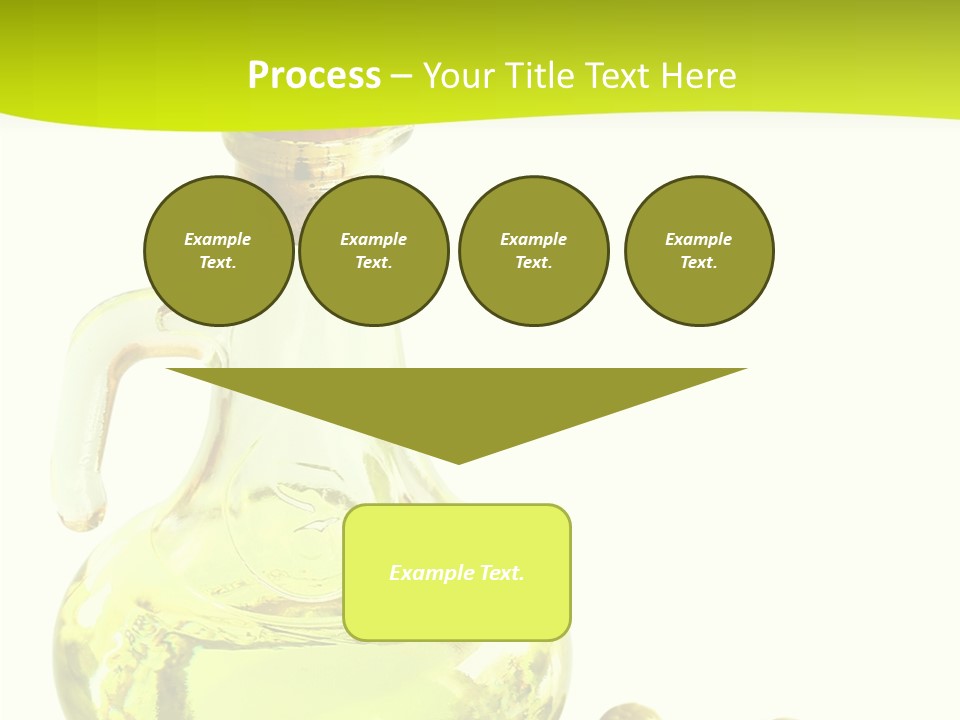 Mediterranean Elegant Bottle PowerPoint Template