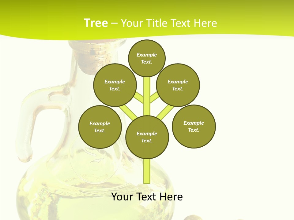 Mediterranean Elegant Bottle PowerPoint Template