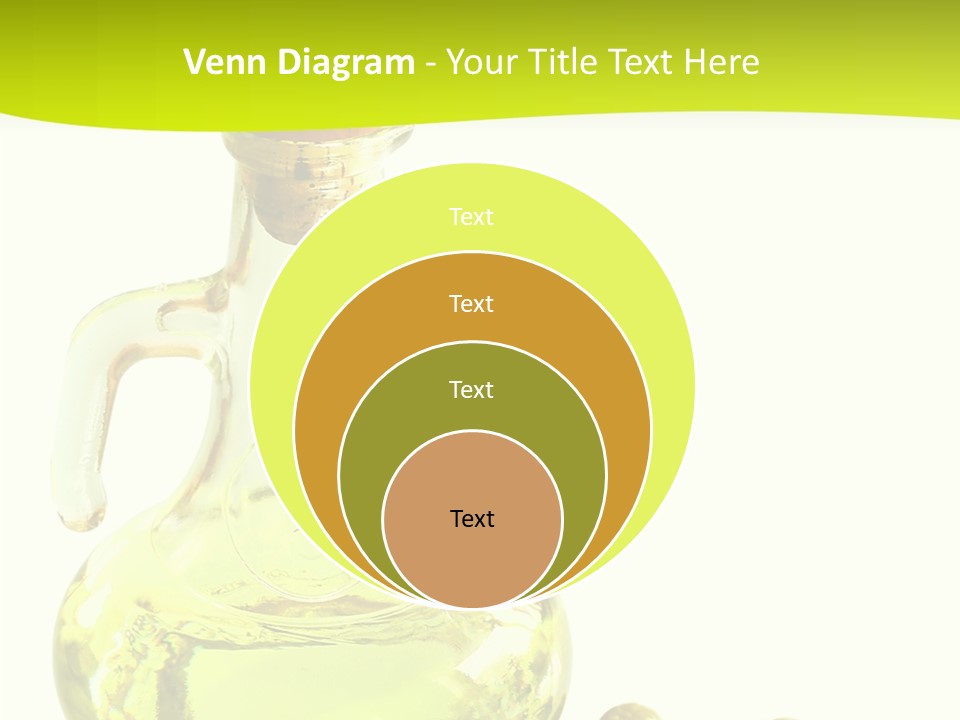 Mediterranean Elegant Bottle PowerPoint Template