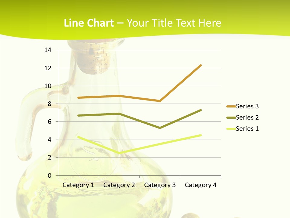 Mediterranean Elegant Bottle PowerPoint Template