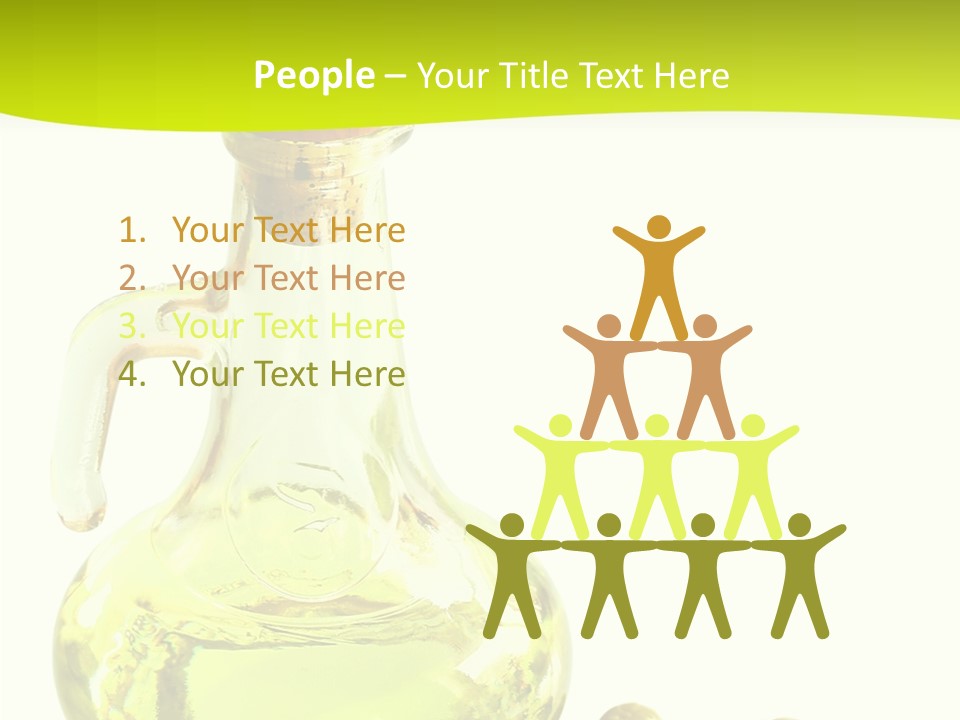 Mediterranean Elegant Bottle PowerPoint Template